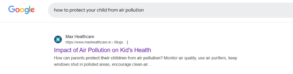example of Locally Relevant and Engaging Content