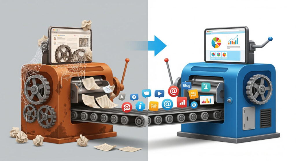 Is Your Website a Digital Dustbin How to Create a Content Strategy That Works