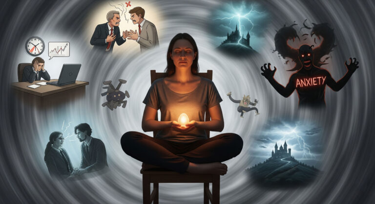 How to Stop Your Brain's "Storyteller" From Pulling You Out of the Present Moment