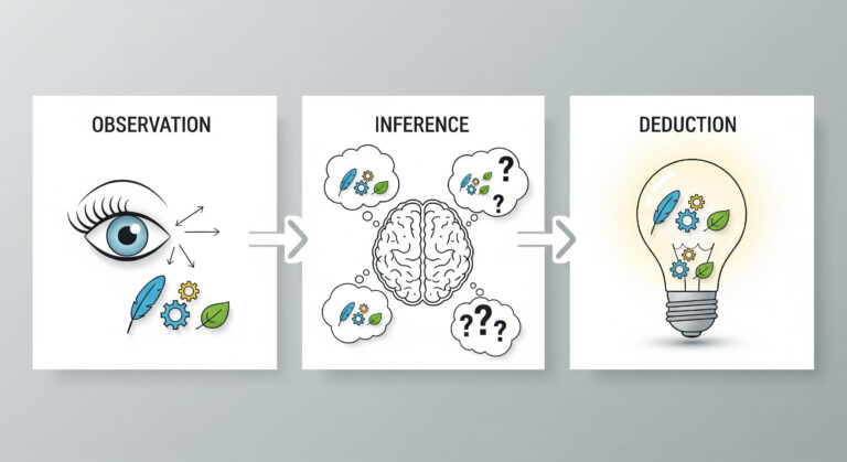 Observation, Inference, and Deduction