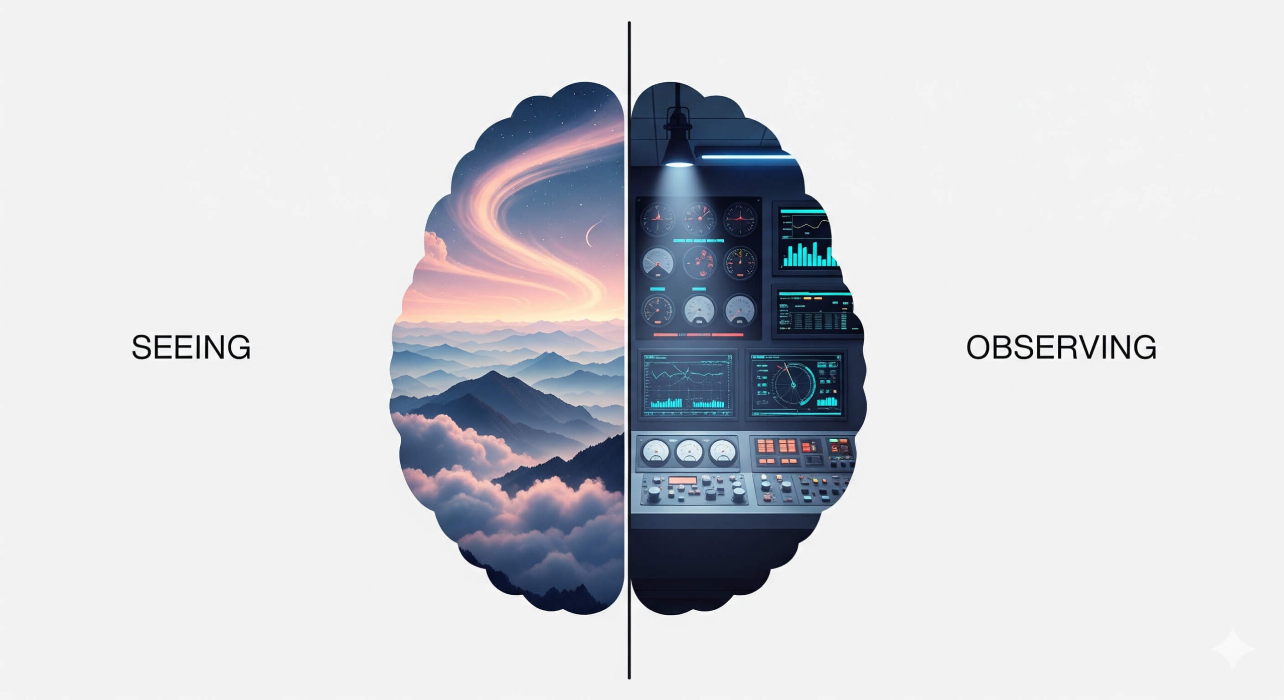 Understanding the Neurological Difference Between Merely Seeing and Truly Observing