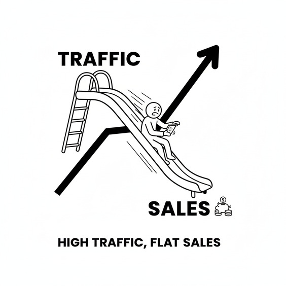High Traffic, Low Sales