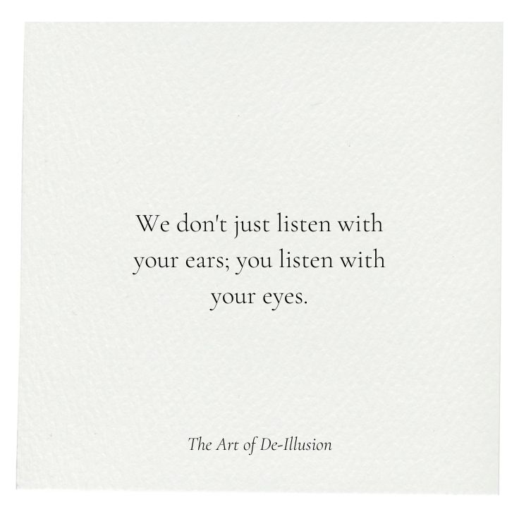 The Art of De Illusion 27