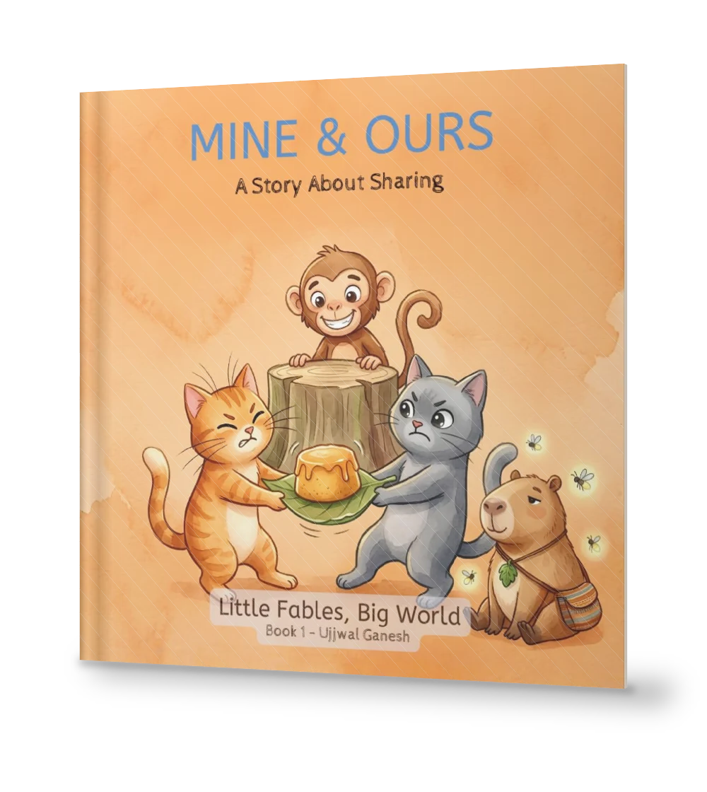 Mine & Ours by Ujjwal Ganesh, paperback book