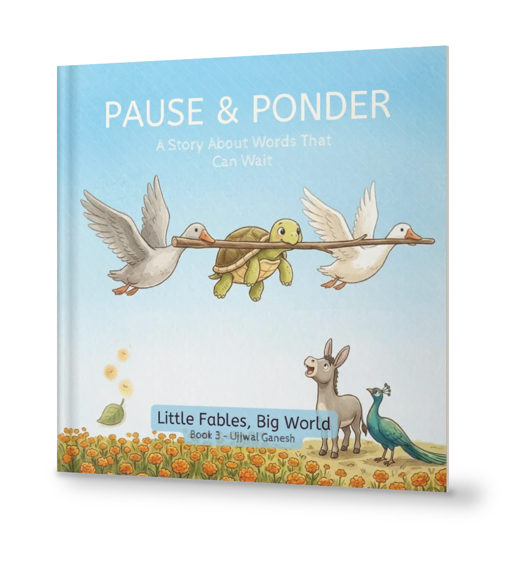 Pause & Ponder by Ujjwal Ganesh, paperback book