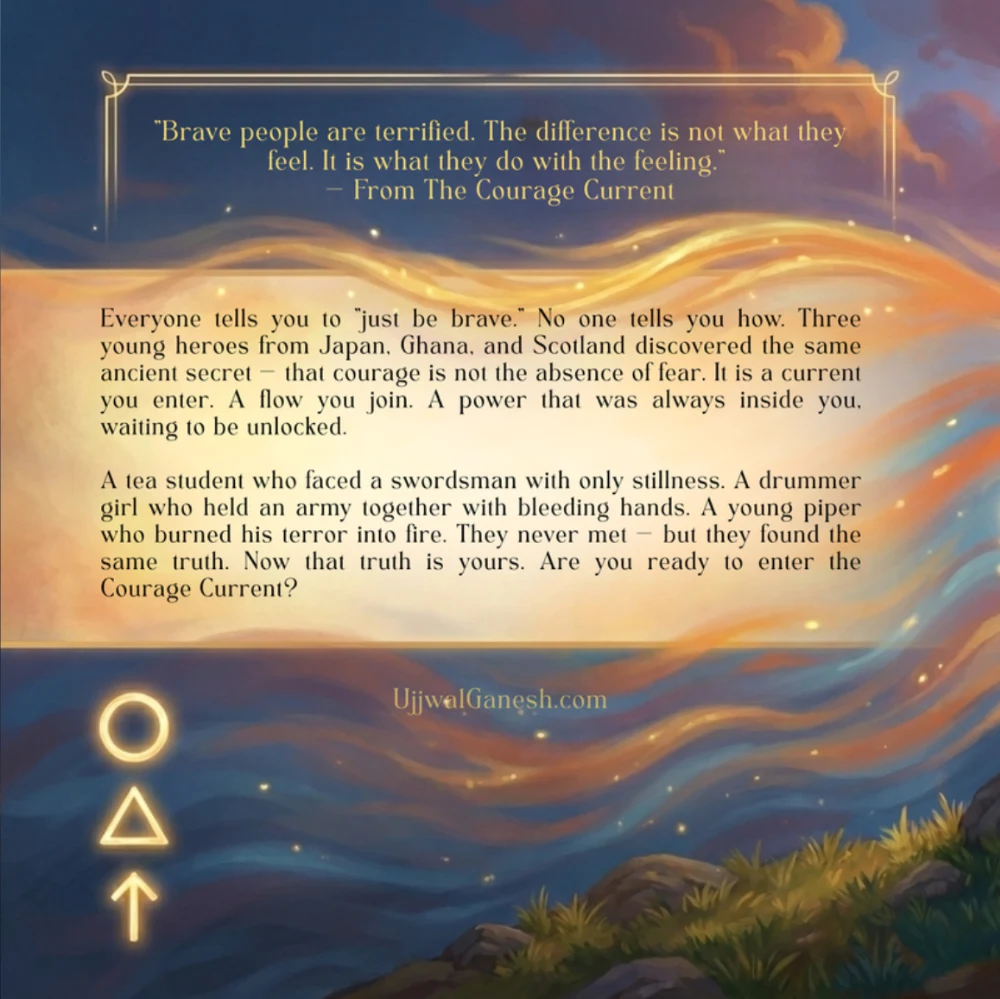 Back cover of The Courage Current