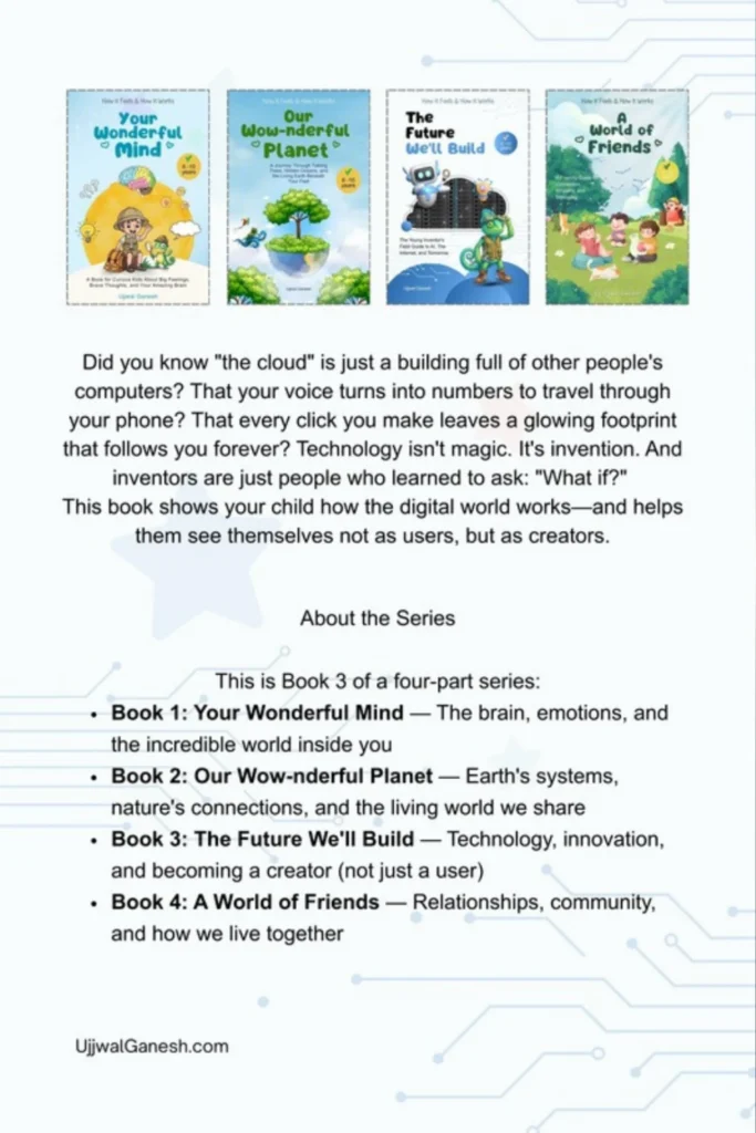 Back cover of The Future We'll Build