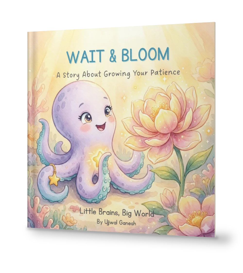 Wait & Bloom by Ujjwal Ganesh, paperback book